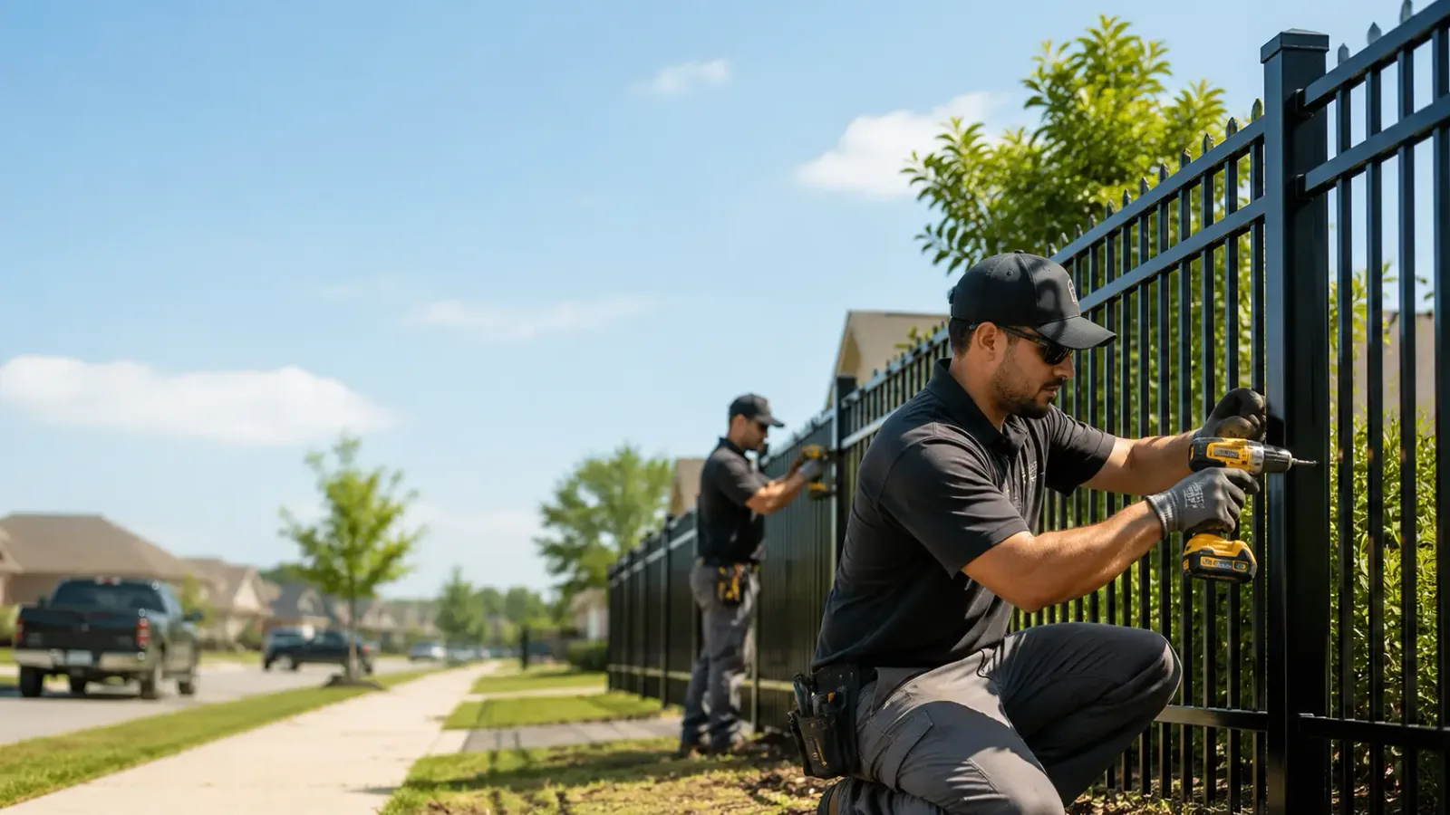 Metal Fence Installation in Leon, IA